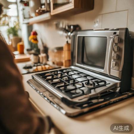 “根据厨房预算选燃气灶”