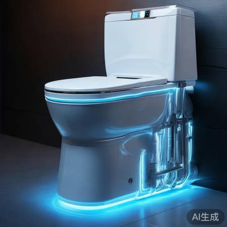 半智能马桶，自动冲烘，用水有讲