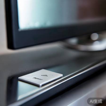 夏新电视开机键位置