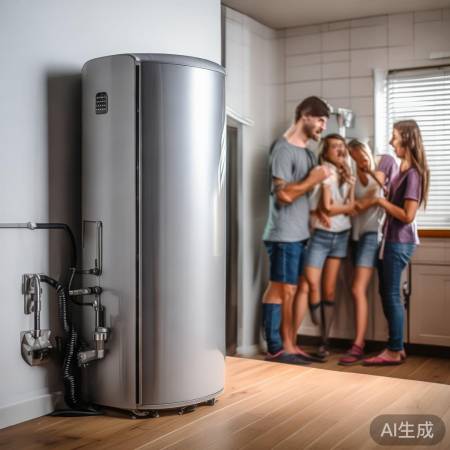 检查热水器电源与阀门